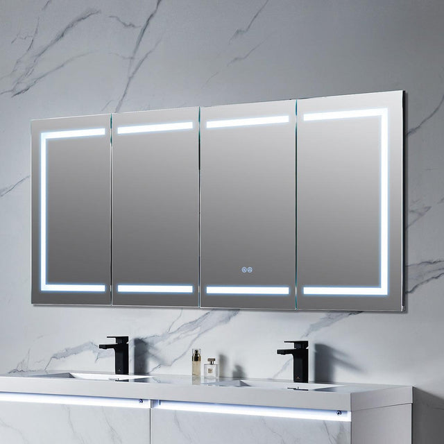 Blossom Canopus LED Medicine Cabinet – Expansive Design with Modern Features