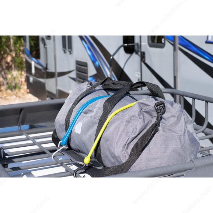 The Perfect Bungee 7248BLBC Heavy-Duty Bungee Strap, Black, 18 in, 36 in