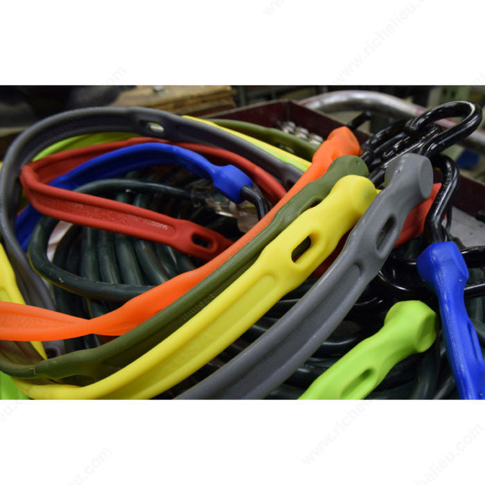 The Perfect Bungee 7238BLBC Easy Stretch® Bungee Strap, Black, 18 in, 36 in