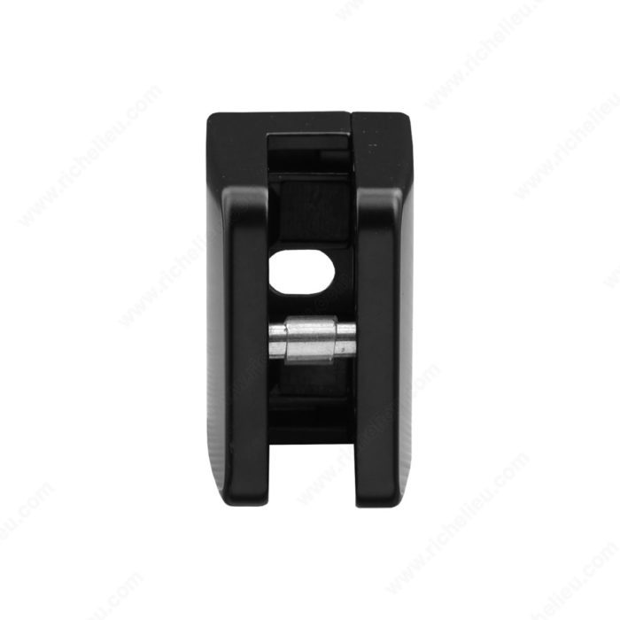 Richelieu SSGC301XXZMB Small Square Glass Clamp for Flat Surface Mounting