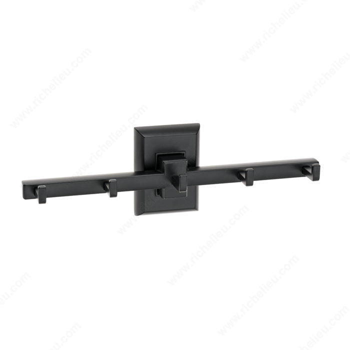 Richelieu RH88845900T Richelieu Design-R Modern All-Purpose Vertical Metal Hook - 8845, Matte Black