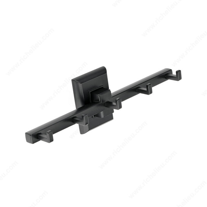 Richelieu RH88845900T Richelieu Design-R Modern All-Purpose Vertical Metal Hook - 8845, Matte Black