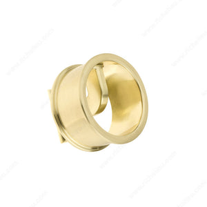 Richelieu RH88848160T Richelieu Design-R Modern All-Purpose Metal Hook - 8848, Satin Brass