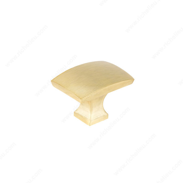 Richelieu BP76544160 Transitional Metal Knob - 7654, Satin Brass