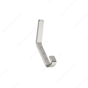 Richelieu RH2823128170 Modern Stainless Steel Hook - 2823, Stainless Steel