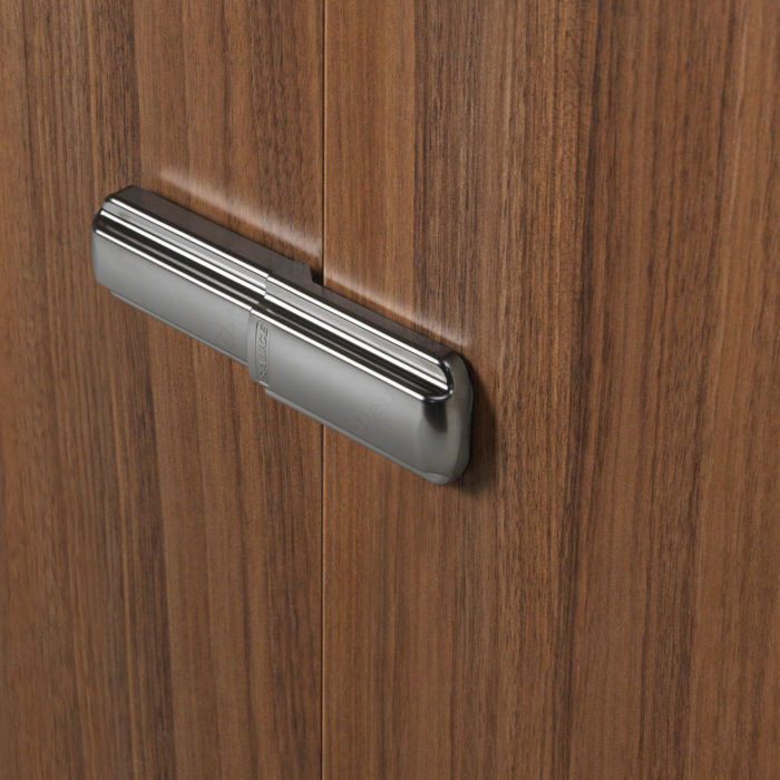 Salice HP7SXAA3SN Lapis Hinge Cover Caps - Door Side, Black, In Stock