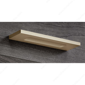 Richelieu 78241690 Modern Metal Pull - 7824, Black, 5/8 in, 1 3/16 in
