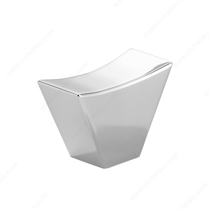 Richelieu 5187043140 Modern Metal Knob - 5187, Chrome