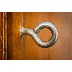Richelieu 2153XB Eye Bolt with Lag Thread, Zinc, 175 lb, 4 in, Steel, 5/16 in