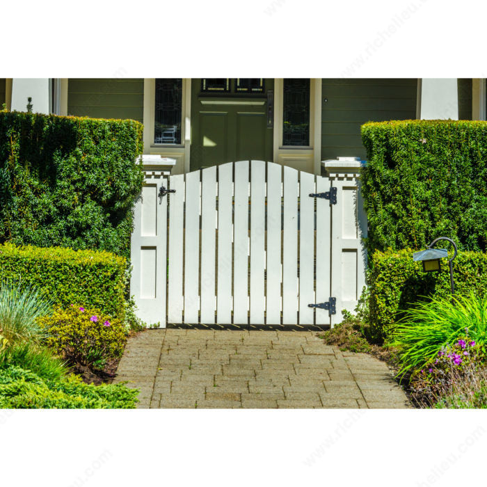 Richelieu 3013FBR Gate Latch with 90 Degree Bar - 3013