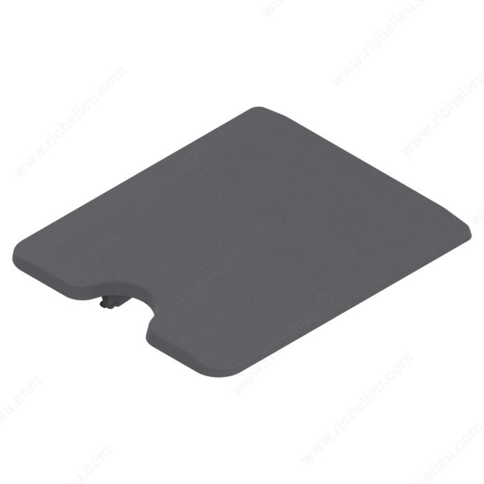 Blum 30C2508 Arm Cover Cap, Gray, Large, Synthetic Material