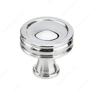 Richelieu BP868033140 Transitional Metal Knob - 8680, Chrome