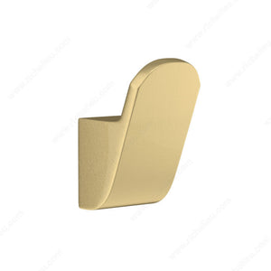 Richelieu NH17125900 Contemporary Metal Hook - 171, Matte Black