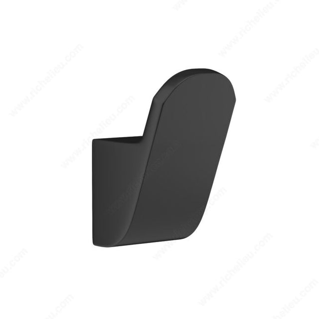 Richelieu NH17125900 Contemporary Metal Hook - 171, Matte Black