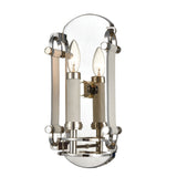 Elk 16350/1 Bergamo 14'' High 1-Light Sconce - Polished Nickel