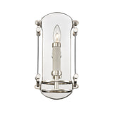 Elk 16350/1 Bergamo 14'' High 1-Light Sconce - Polished Nickel