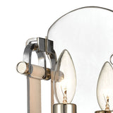 Elk 16350/1 Bergamo 14'' High 1-Light Sconce - Polished Nickel