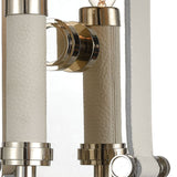 Elk 16350/1 Bergamo 14'' High 1-Light Sconce - Polished Nickel