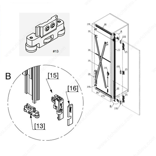 Concepta 189S25656 CONCEPTA Guide Roller