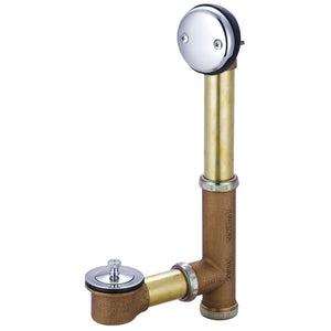 Central Brass 1645-PR Multi-Tub Centralift Lift & Turn Drain in Polished Chrome