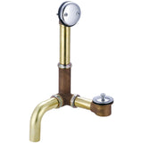 Central Brass 1645-S Multi-Tub Centralift Lift & Turn Drain in Polished Chrome