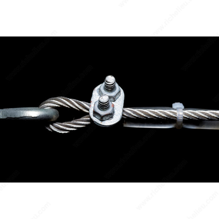KingChain 430281 Zinc Anchor Shackle, 2 per card, 3/16 in, 175 lb