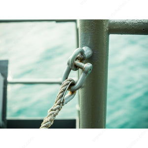 KingChain 430281 Zinc Anchor Shackle, 2 per card, 3/16 in, 175 lb