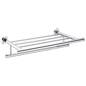 Kartners 167442 Sofia Towel Shelf With Towel Bar 21"