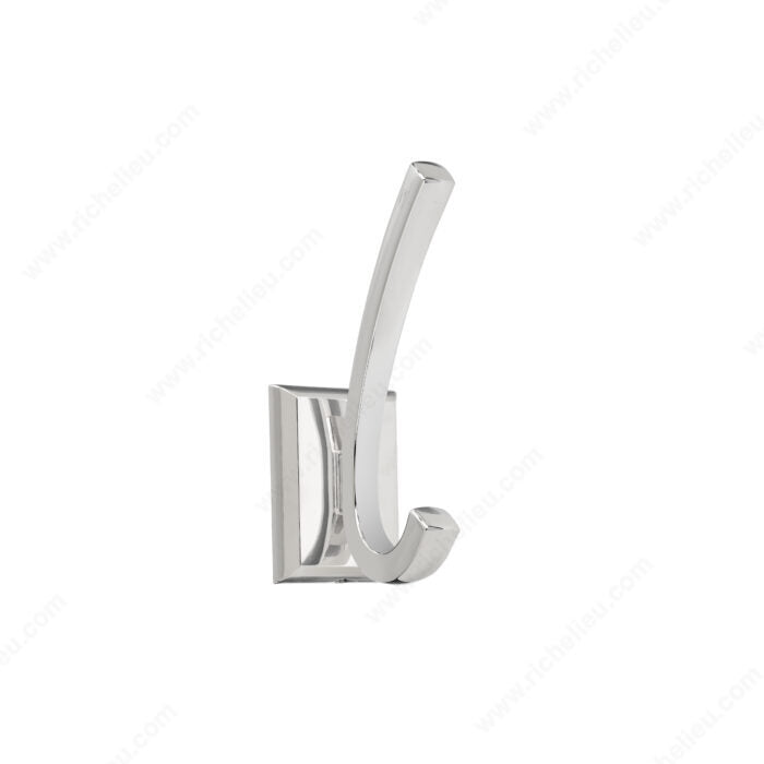 Richelieu RH775132180T Richelieu Design-R Transitional Metal Hook - 77513, Polished Nickel