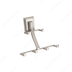 Richelieu RH88846195T Richelieu Design-R Multifunctional Hook - 8846, Brushed Nickel