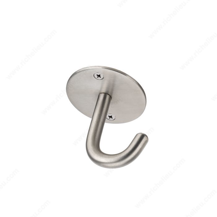 Richelieu RH122070170 Single Stainless Steel Ceiling Hook - 1220