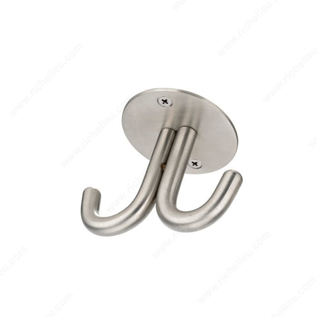 Richelieu RH122570170 Double Stainless Steel Ceiling Hook - 1225