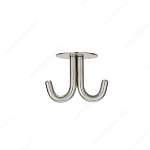 Richelieu RH122570170 Double Stainless Steel Ceiling Hook - 1225