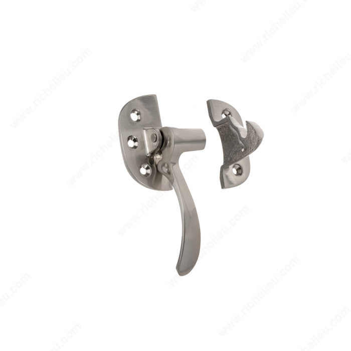 Richelieu BP857859L195 Metal Ice Box Latch - Left Opening - 8578, Brushed Nickel