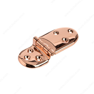 Richelieu BP8580104191 Traditional Metal Icebox Hinge - 8580, Polished Copper