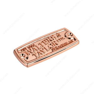 Richelieu BP85523191 Walter & Taylor Decorative Plaque - 8552, Polished Copper