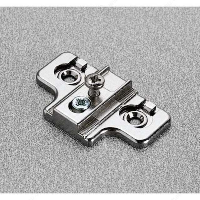 Salice H00B383E09 Asymmetrical Cruciform Mounting Plates for 300 Series