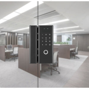 Richelieu 721ELOCKG2900 Electronic Lock for Swing and Sliding Glass Doors, Matte Black