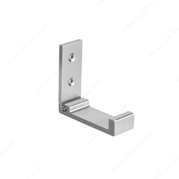 Richelieu RH156070195 Retractable Metal Hook - 1560, Brushed Nickel
