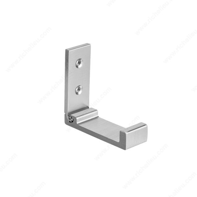 Richelieu RH156070195 Retractable Metal Hook - 1560, Brushed Nickel