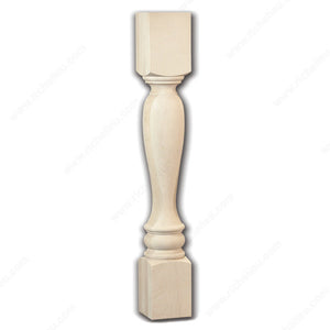 Richelieu SY-P-5059-M Newel Post #5059, Hard Maple