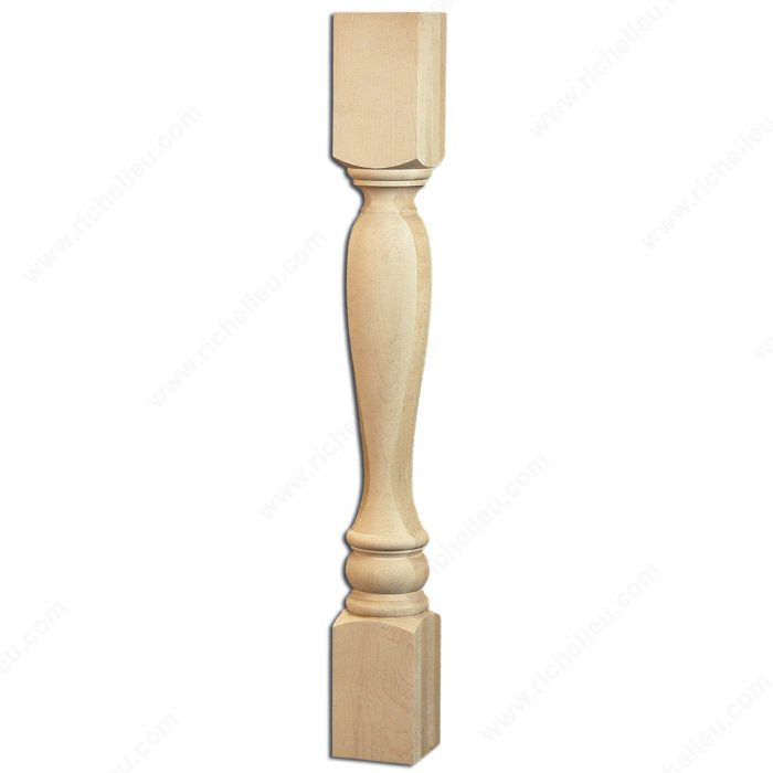 Richelieu SY-P-5048-M Newel Post #5048, Hard Maple