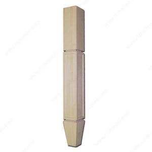 Richelieu SY-P-5058-M Newel Post #5058, Hard Maple