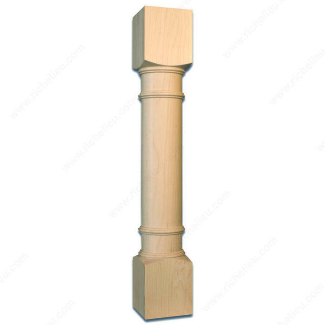 Richelieu SY-P-5061-M Newel Post #5061, Hard Maple