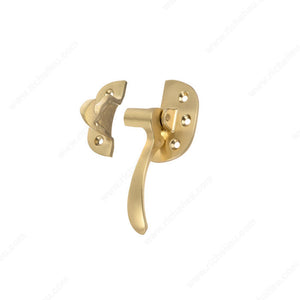 Richelieu BP857859R160 Metal Icebox Latch - Right Opening - 8578, Satin Brass