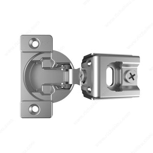 Richelieu RFF30120050 RFF Series Face Frame Hinge, 1/2 in, Screw-On