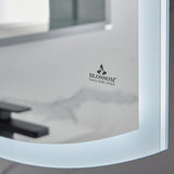 Blossom Castor 24″ LED Medicine Cabinet – Modern Innovation & Sleek Design