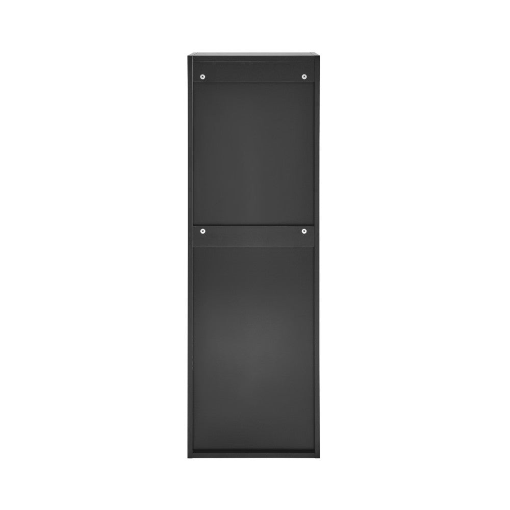 Annecy 15" W x 46" H x 12" D  Linen Cabinet in Phantom Black