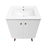 Manoir 24" Bathroom Vanity in White