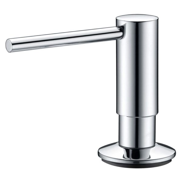 Hamat - 170-2600 PWC - Soap Dispenser with Pump and Bottle in Polished White Copper